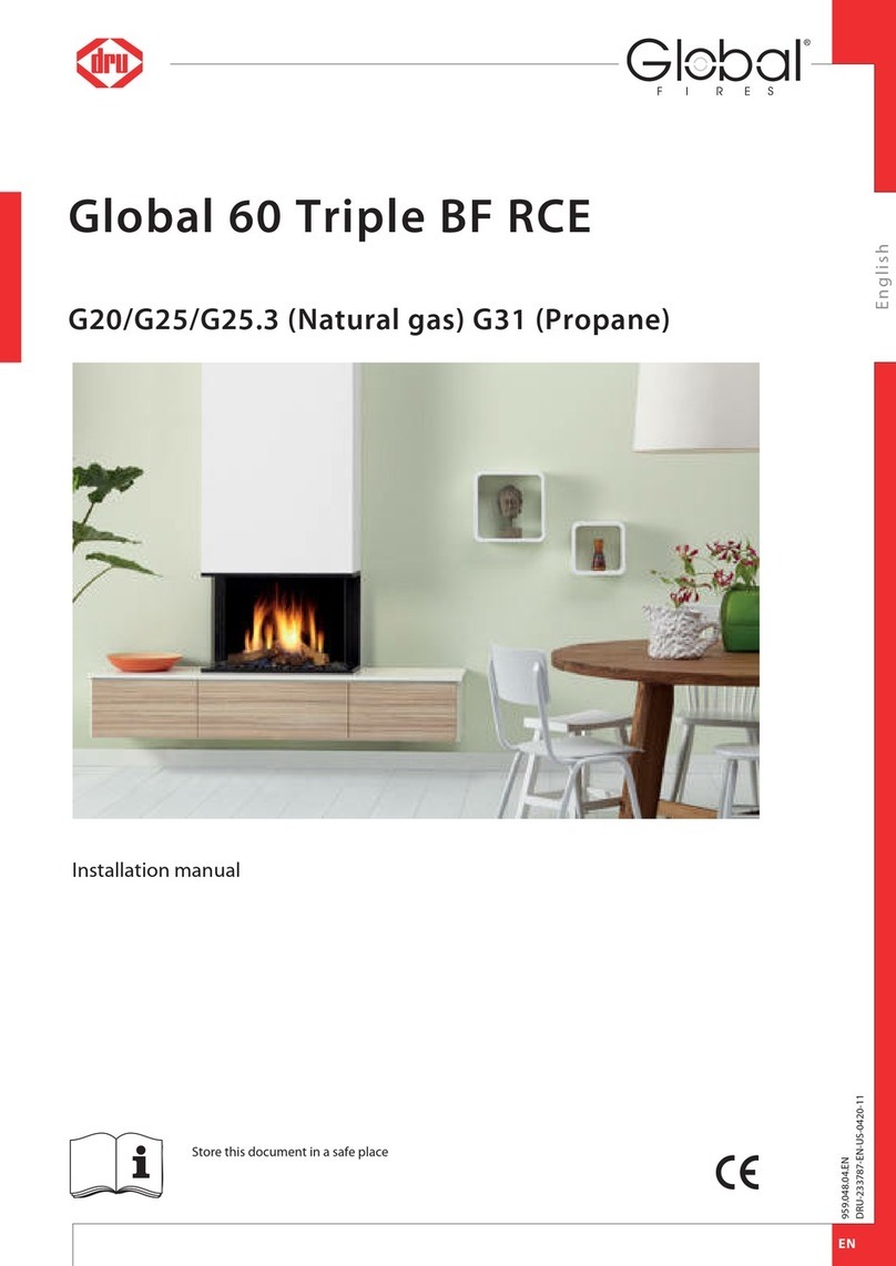 Dru Global 60 Triple BF RCE G20 installation manual
