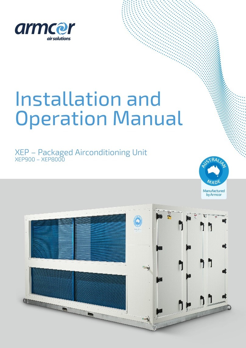 Armcor XEP900 Installation and operation manual