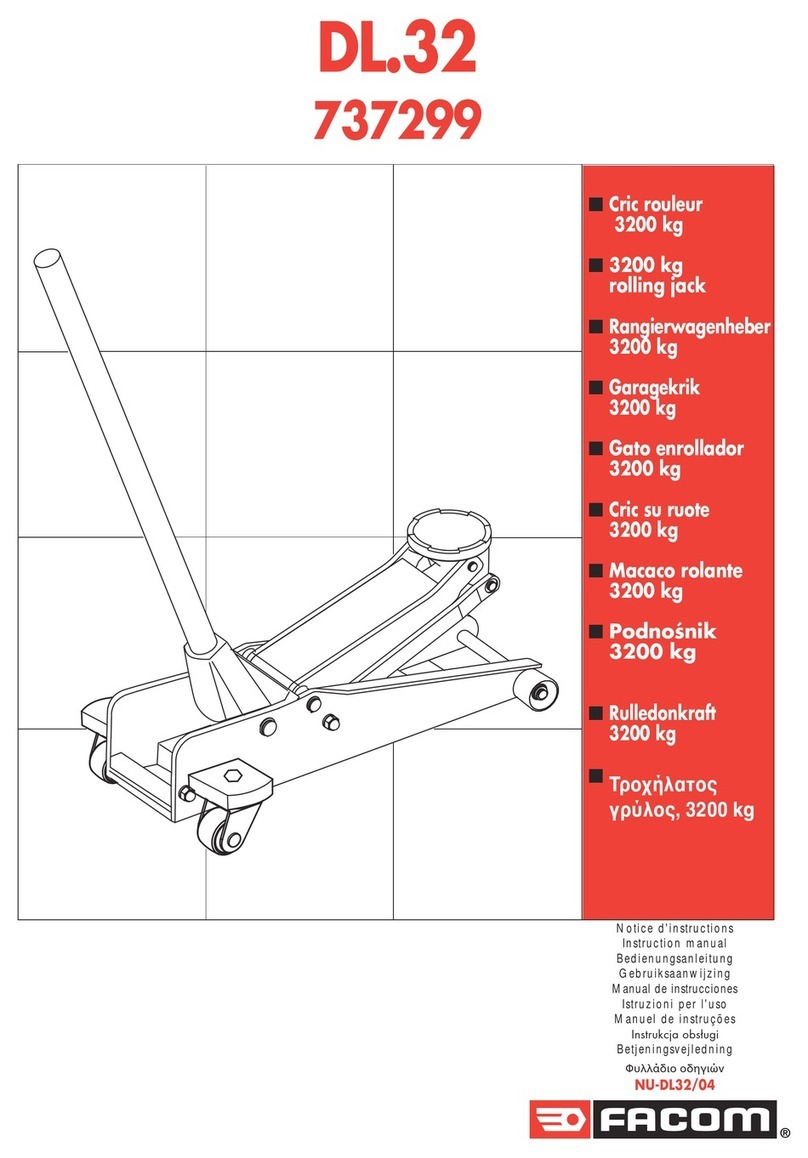 Facom DL.32 instruction manual Facom DL.32 instruction manual