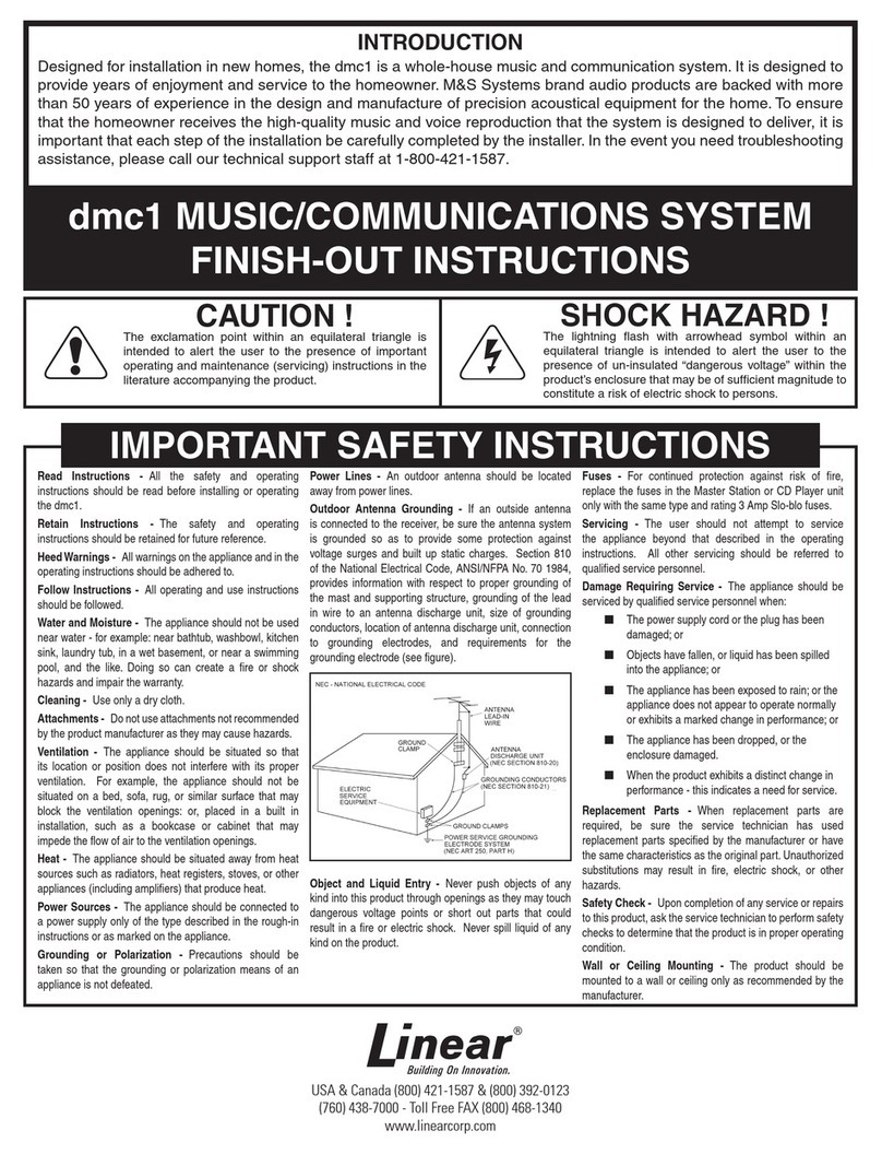 Linear DMC1PACK instructions