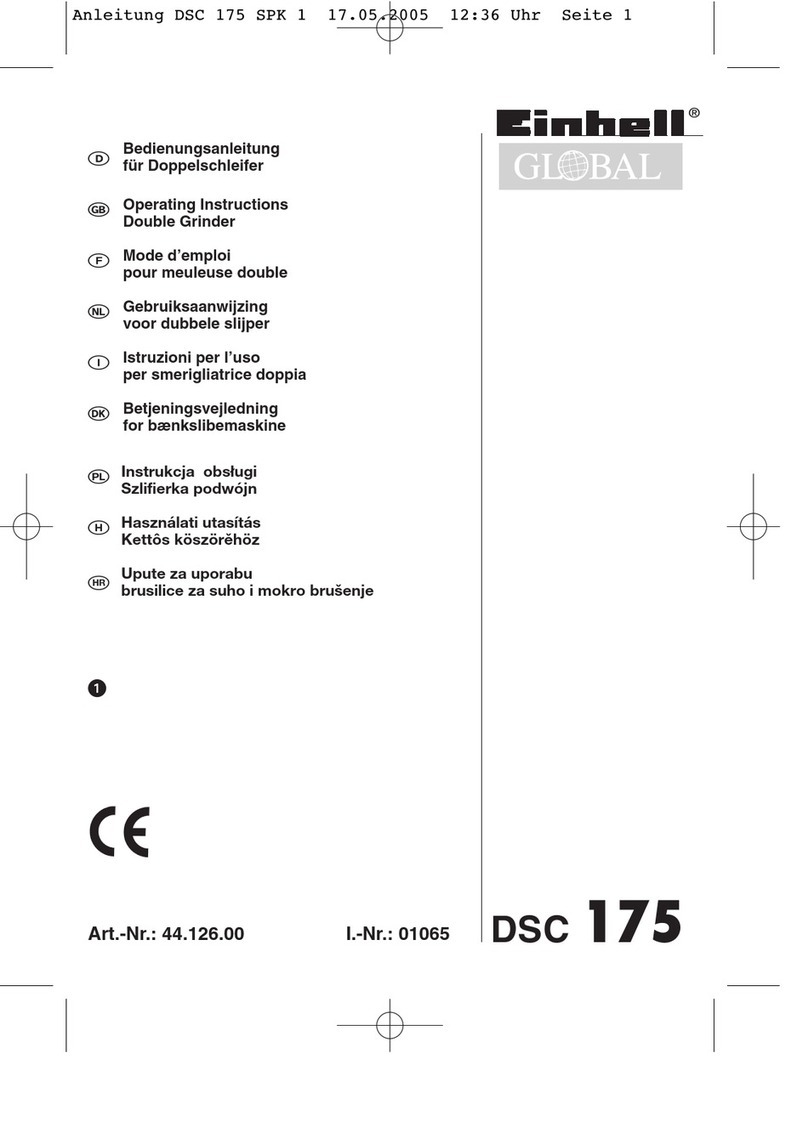 EINHELL GLOBAL DSC 175 User manual