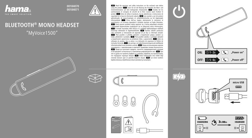 Hama 00184070 quick start guide