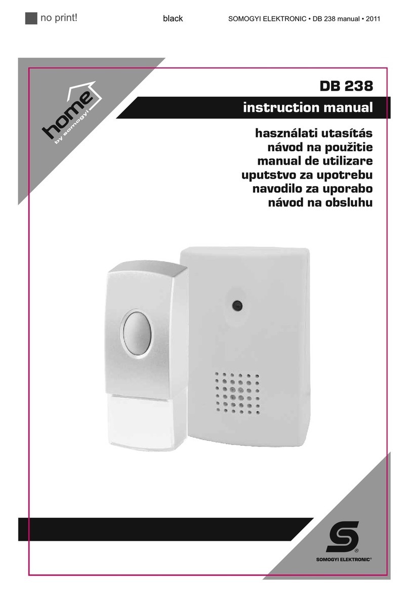 Somogyi home DB 238 User manual