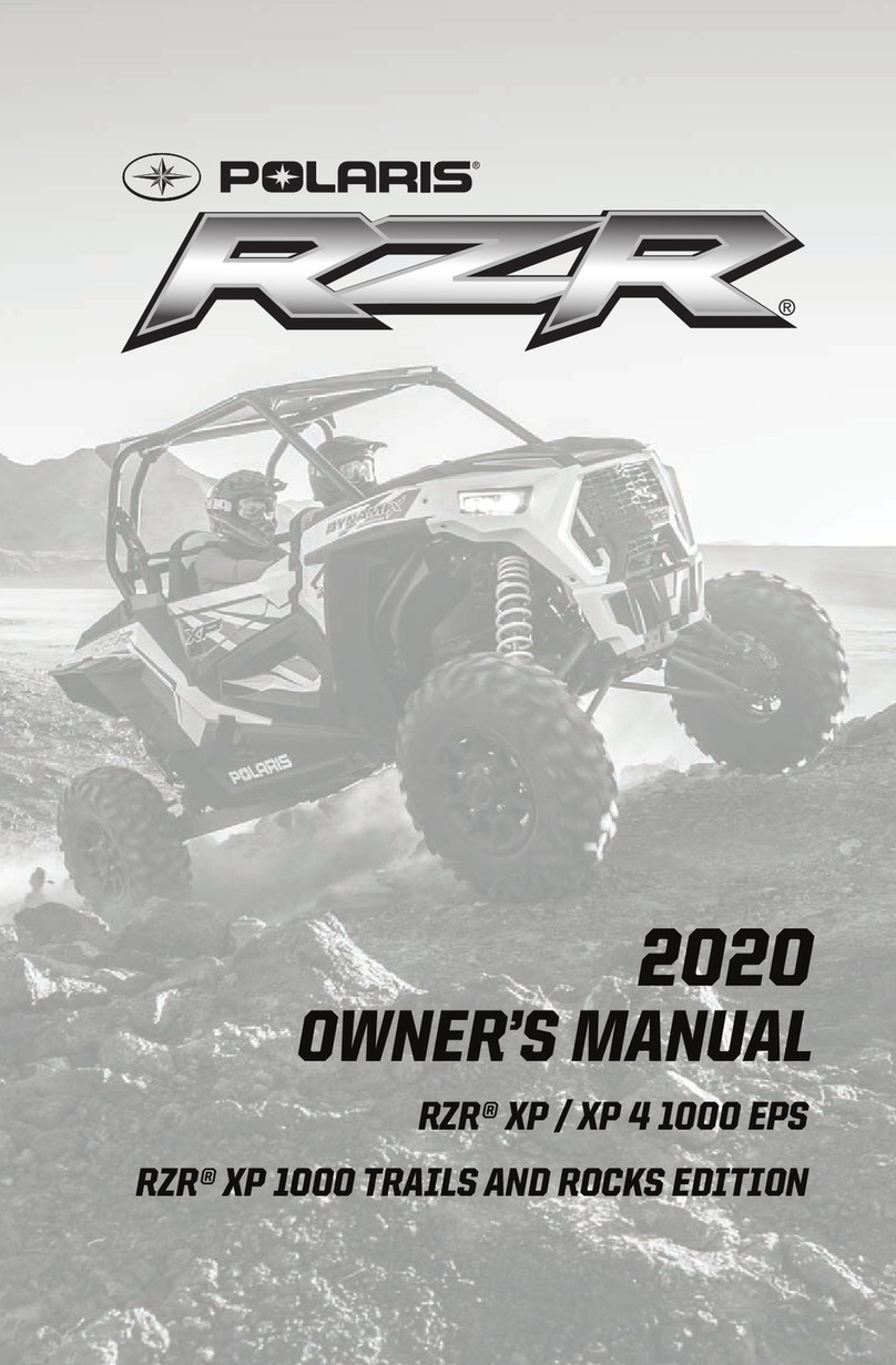 Polaris RZR XP 4 1000 EPS 2020 User manual
