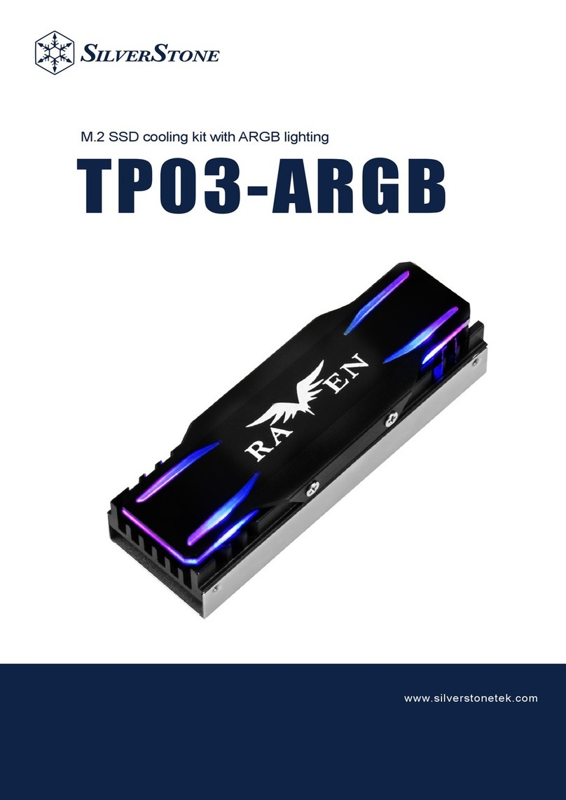 SilverStone TP03-ARGB User manual