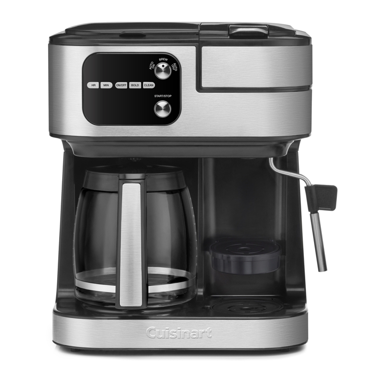 Cuisinart Coffee Center BaristaBar SS-4N1 Series User manual