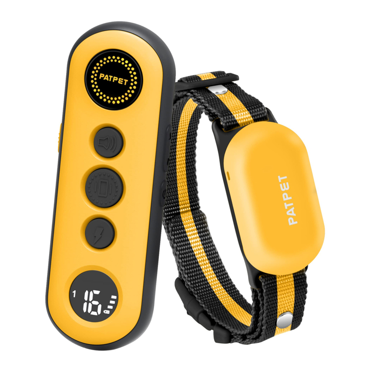 Patpet p-collar 680 user manual