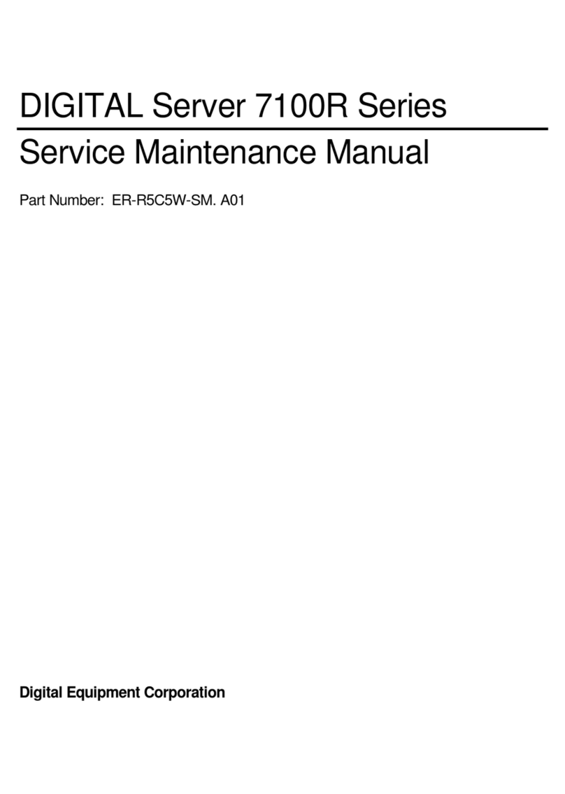 Digital Equipment 7100R Series User manual