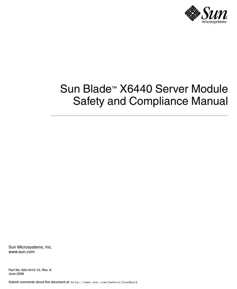 Sun Microsystems Sun Blade X6440 Installation and operating manual