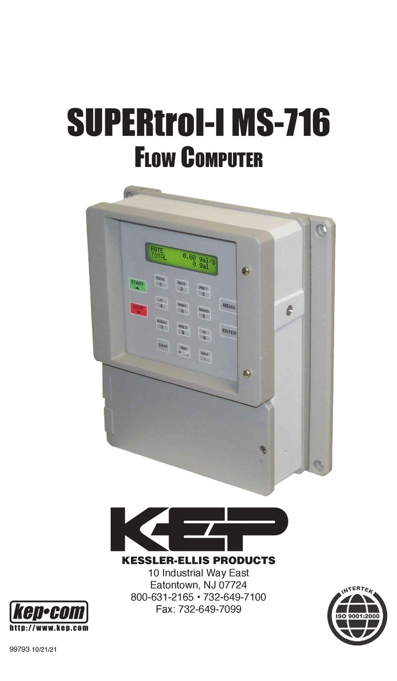 Kessler-Ellis Products SUPERtrol-I MS-716 instructions