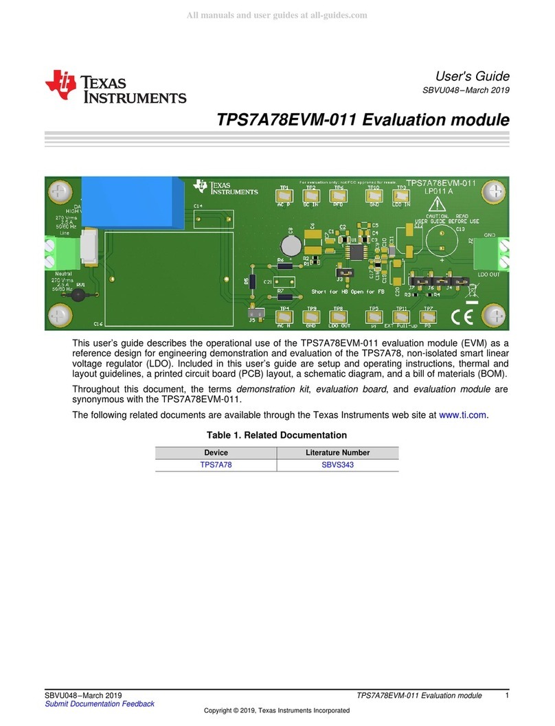 Texas Instruments TPS7A78 User manual