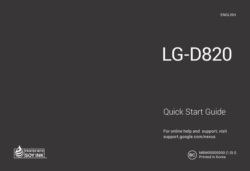 LG LGD820 quick start guide