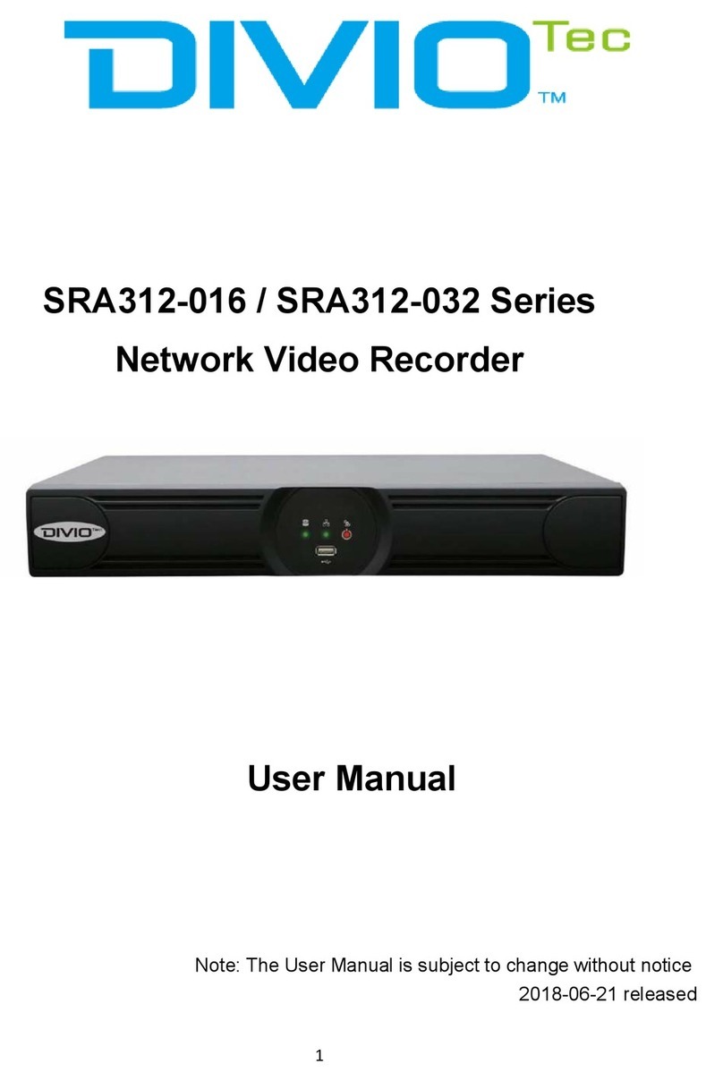 DivioTec SRA312-032 Series user manual