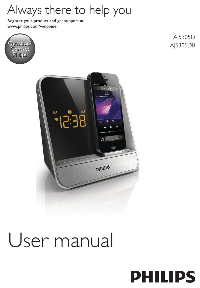 Philips AJ5305D user manual