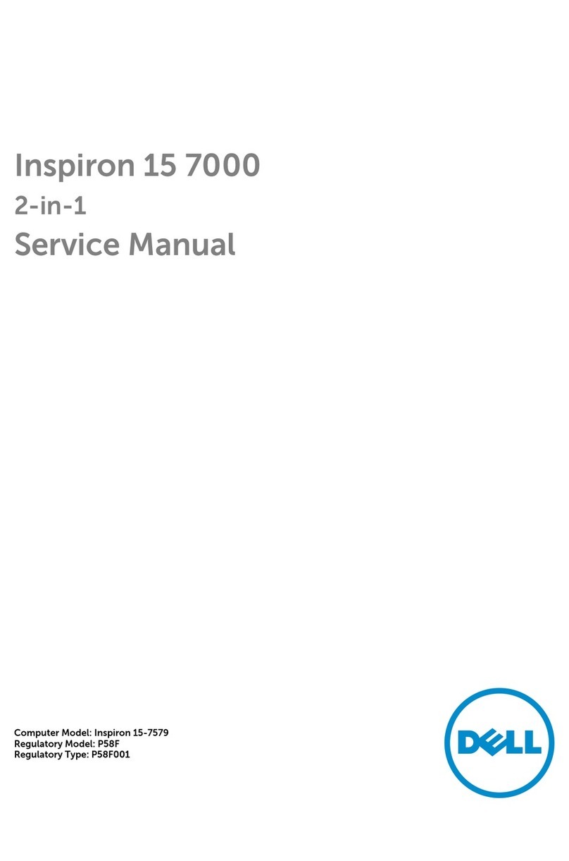 Dell Inspiron 15-7579 Service manual