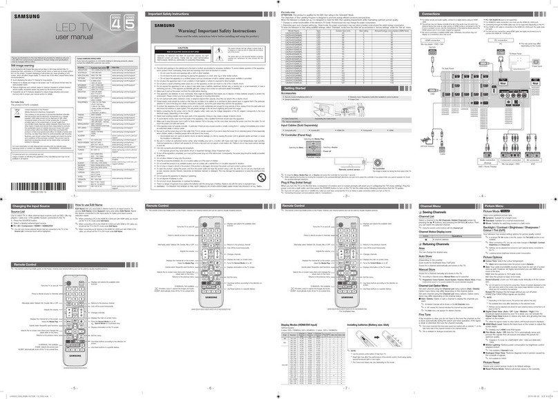 Samsung 5 Series User manual