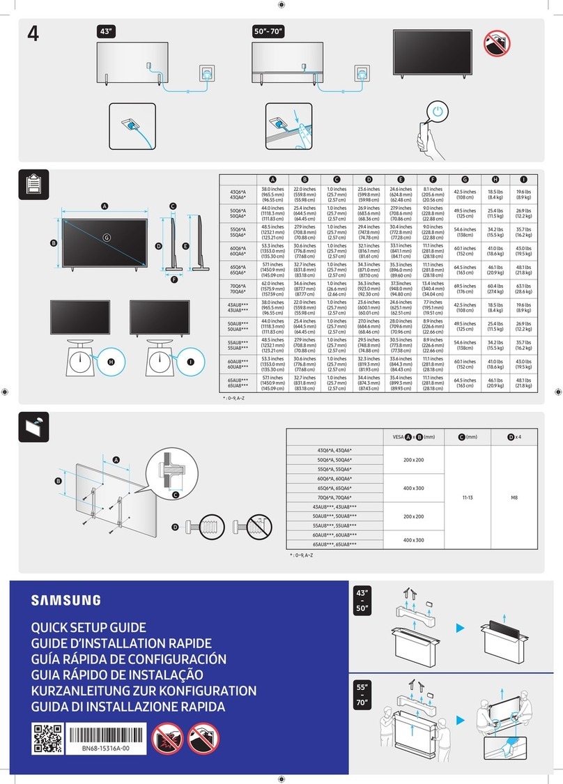 Samsung 55Q6 A Series User manual
