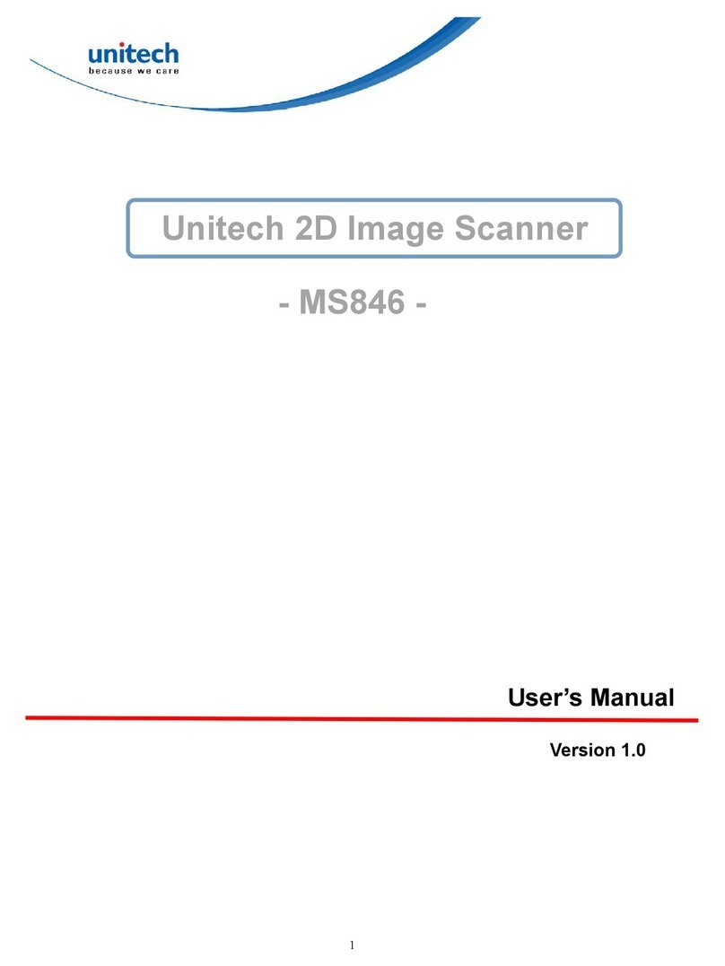 Unitech MS846 User manual Unitech MS846 User manual