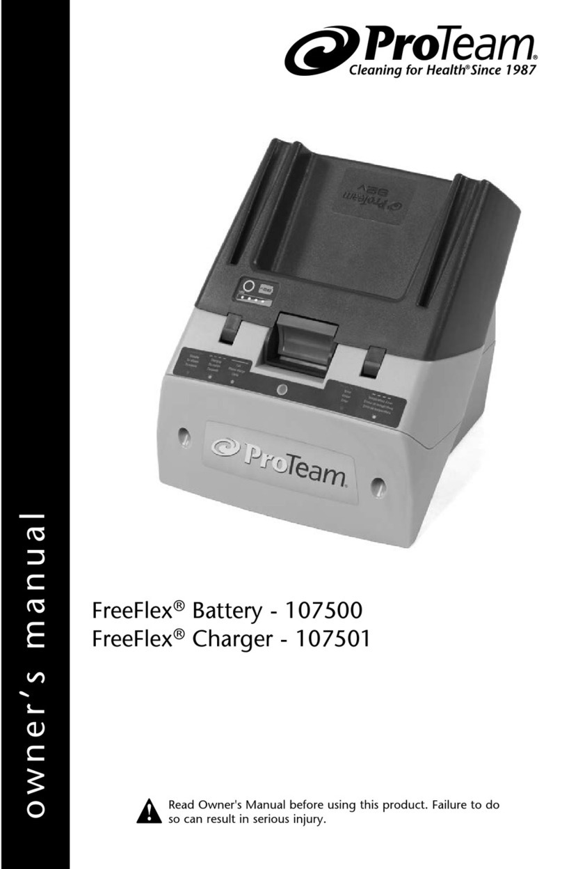 Pro-Team FreeFlex 107500 owner's manual