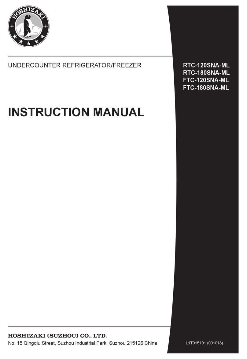 Hoshizaki RTC-120SNA-ML User manual