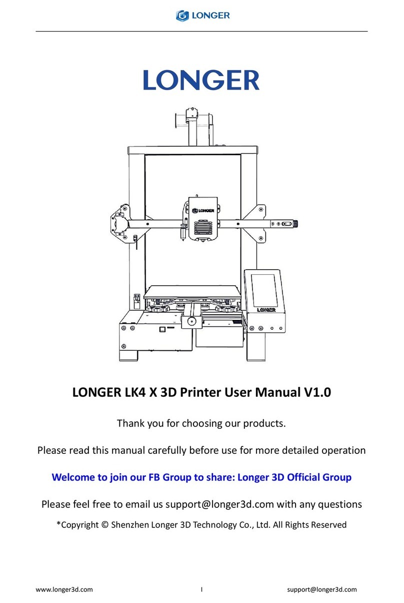 LONGER LK4 X User manual LONGER LK4 X User manual