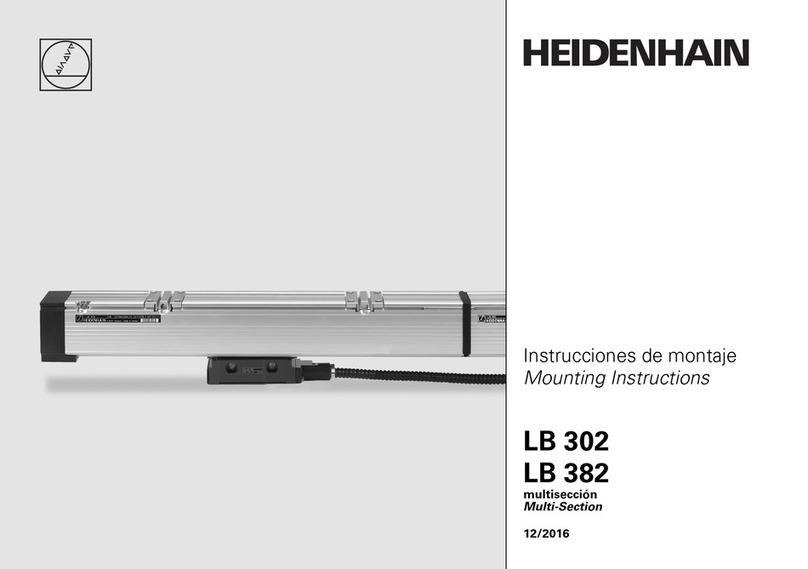 HEIDENHAIN LB 302 Mounting instructions