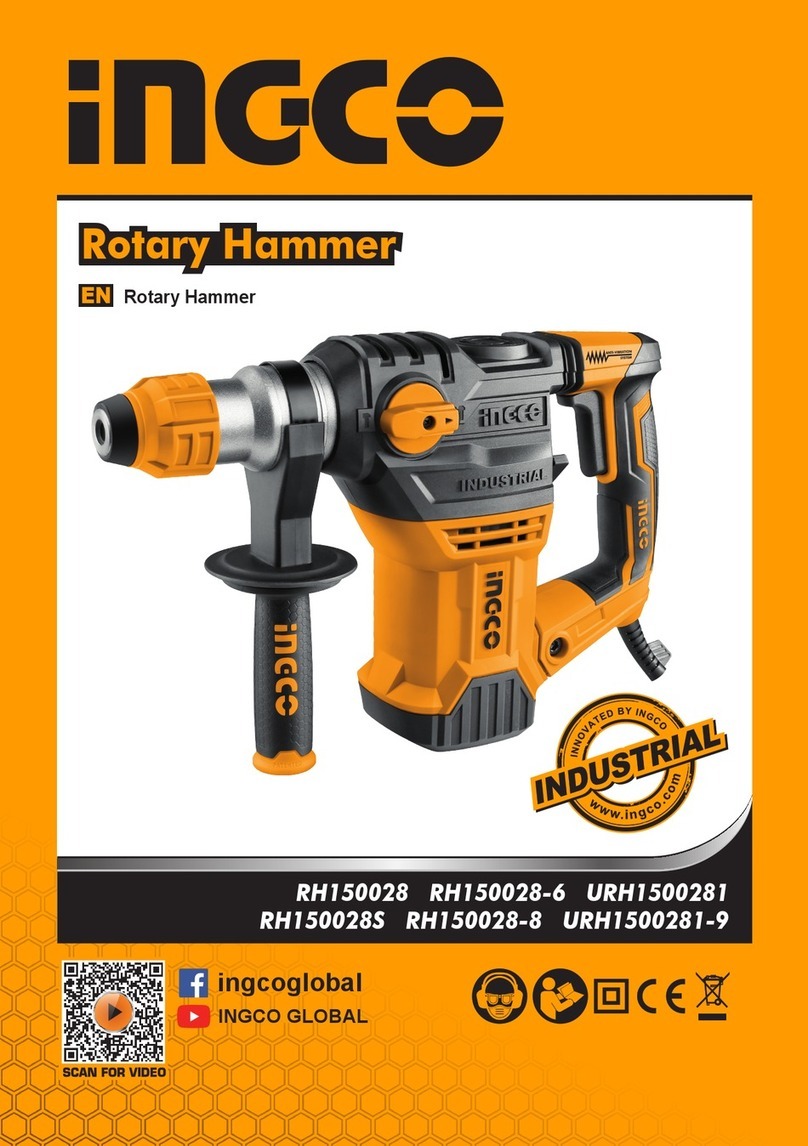 Ingco RH150028 User manual