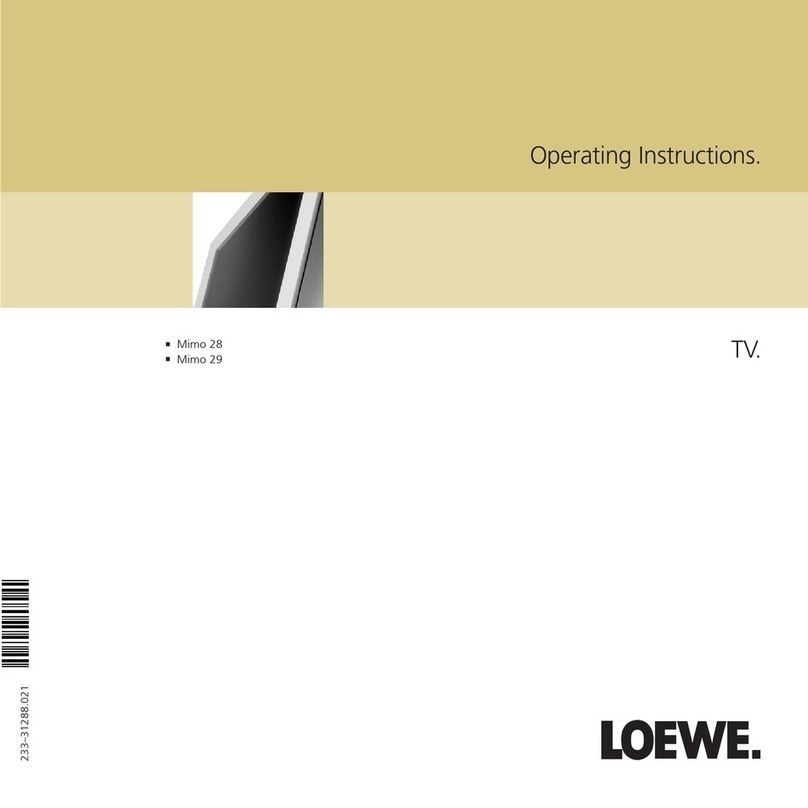 Loewe TV Mimo 28 User manual