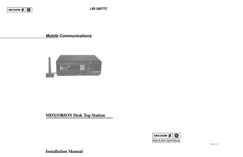 GE Ericsson LBI-38977C installation manual