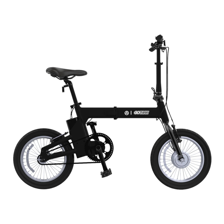 Gotrax Shift S1 E-BIKE User manual Gotrax Shift S1 E-BIKE User manual
