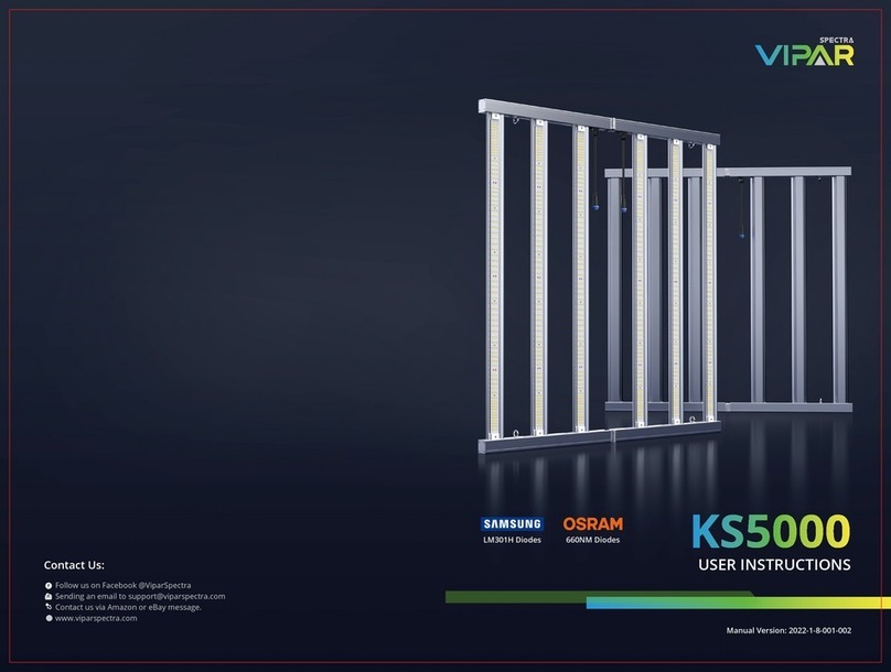 viparspectra KS5000 User instructions
