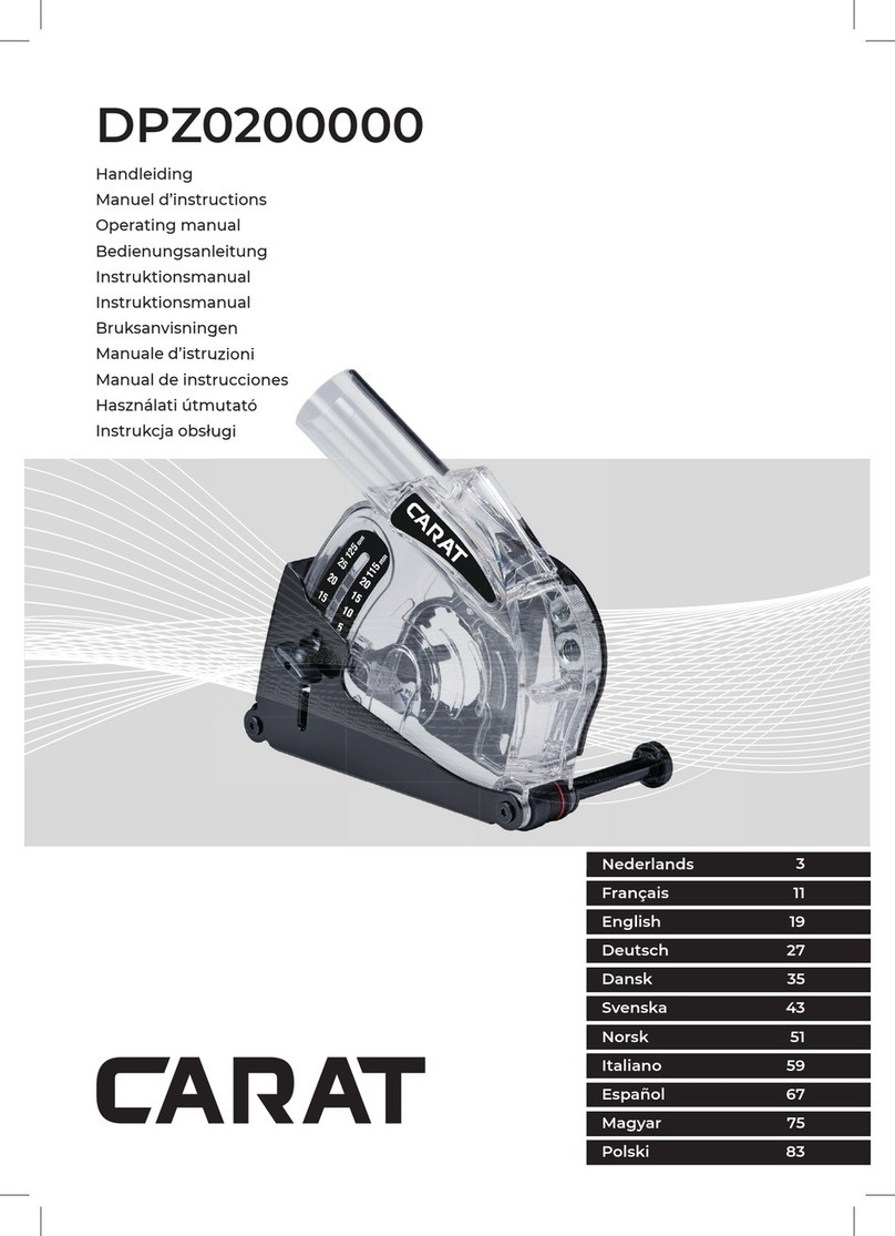 Carat DPZ0200000 operating manual