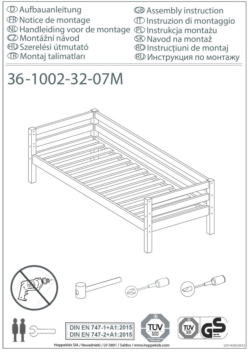 Hoppekids ECO Dream BASIC-A4-3 User manual