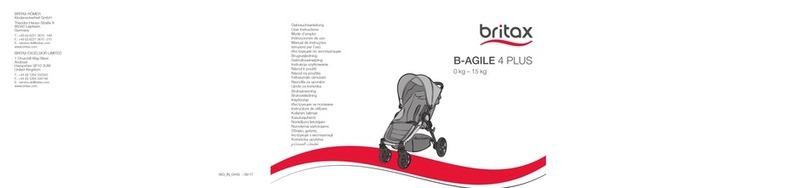 Britax B-AGILE 4 PLUS User manual