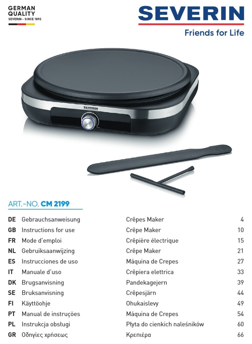SEVERIN CM 2199 User manual