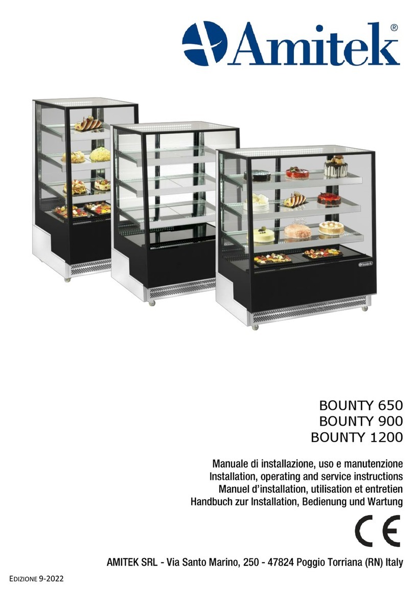 Amitek BOUNTY 650 Installation, operating and service instructions