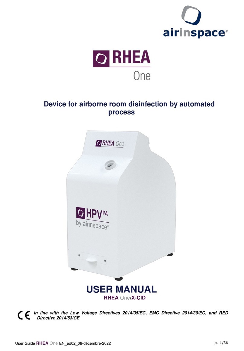 airinspace RHEA One user manual
