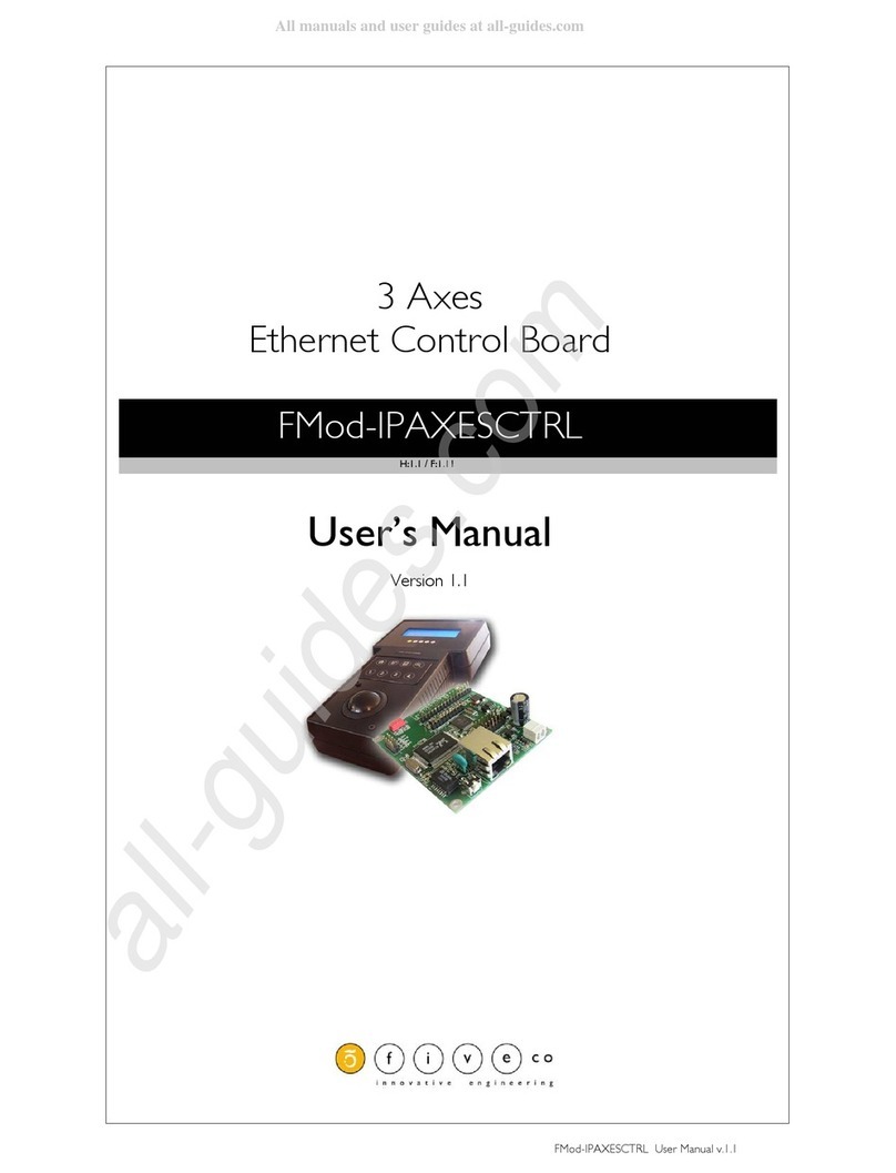 FiveCo FMod-IPAXESCTRL User manual