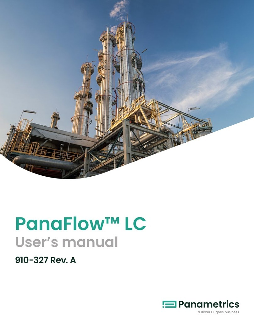 Baker Hughes Panametrics PanaFlow LC user manual