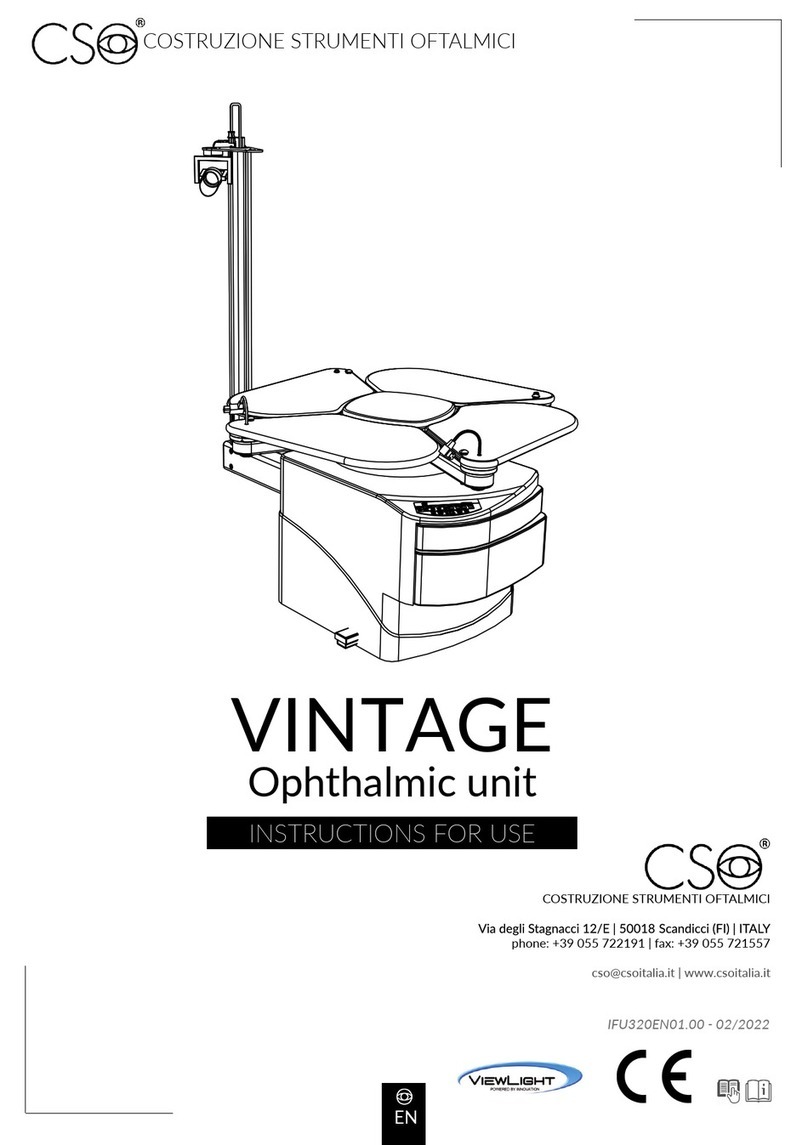 CSO VINTAGE Instructions for use
