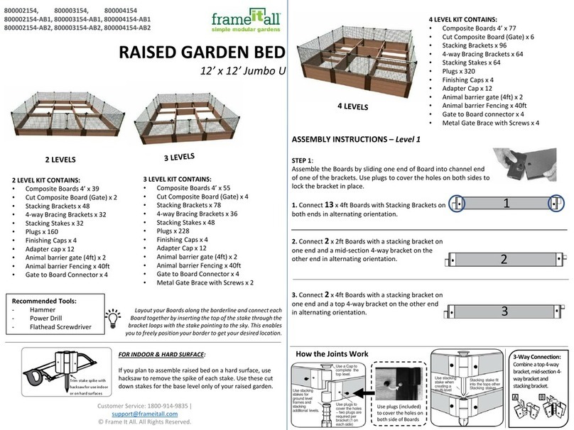 FRAME IT ALL Jumbo U 800002154 User manual