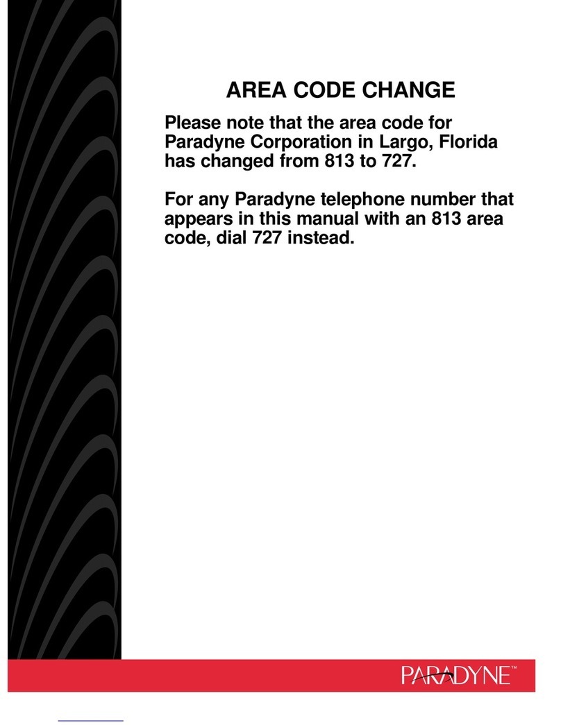 Paradyne 7612 SNMP DSU Start-up instructions