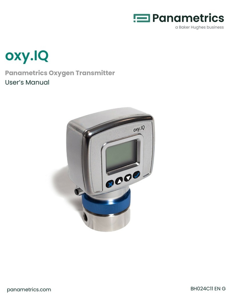 Baker Hughes Panametrics oxy.IQ user manual