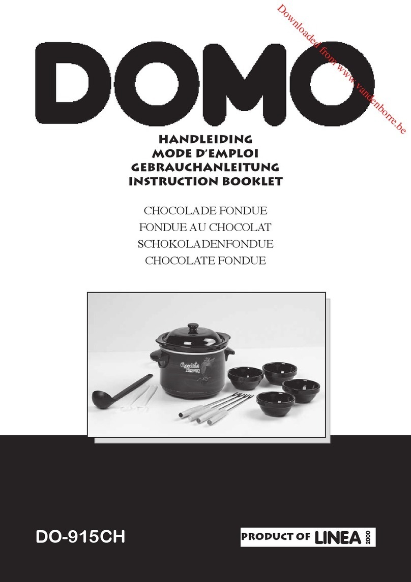 Linea 2000 DOMO DO-915CH User manual