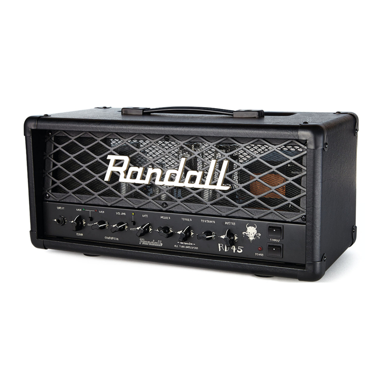 Randall Diavlo RD45H User manual