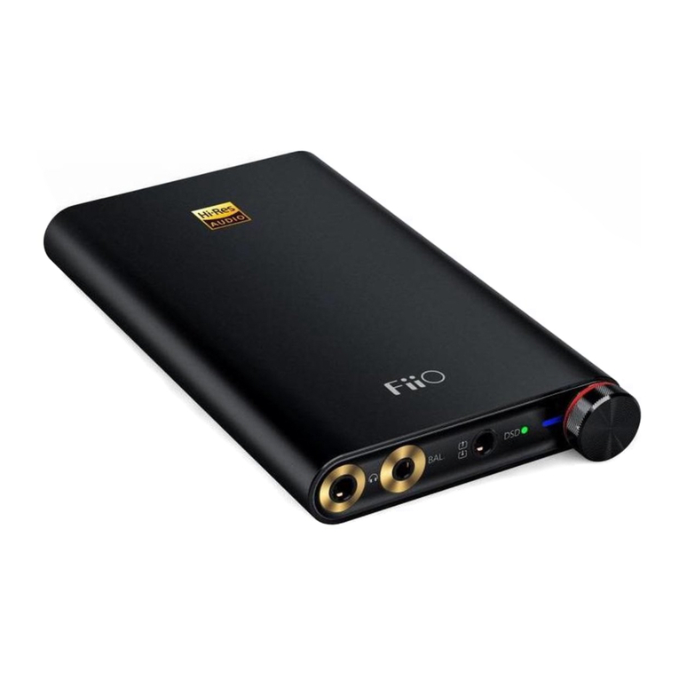 Fiio Q1 Mark II quick start guide