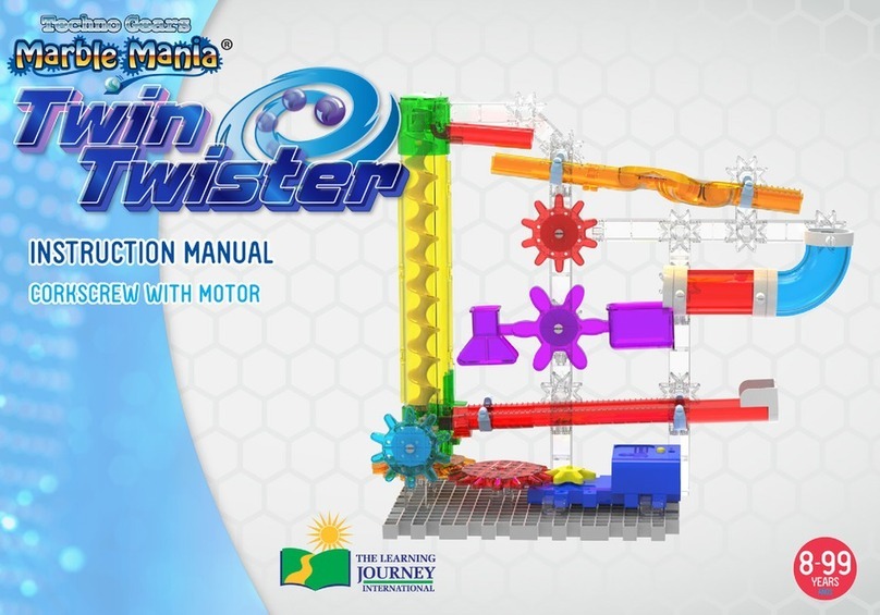 The Learning Journey Techno Gears Marble Mania Twin Twister User manual The Learning Journey Techno Gears Marble Mania Twin Twister User manual