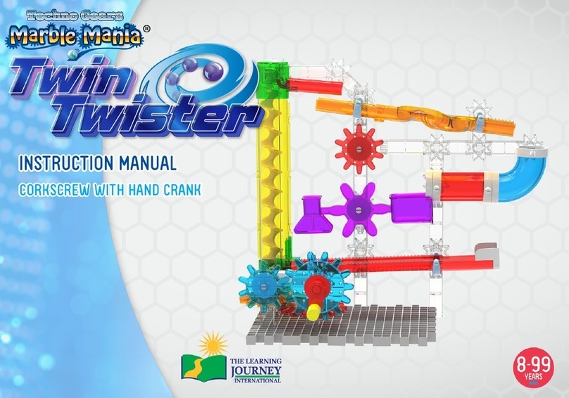The Learning Journey Techno Gears Marble Mania Twin Twister User manual The Learning Journey Techno Gears Marble Mania Twin Twister User manual