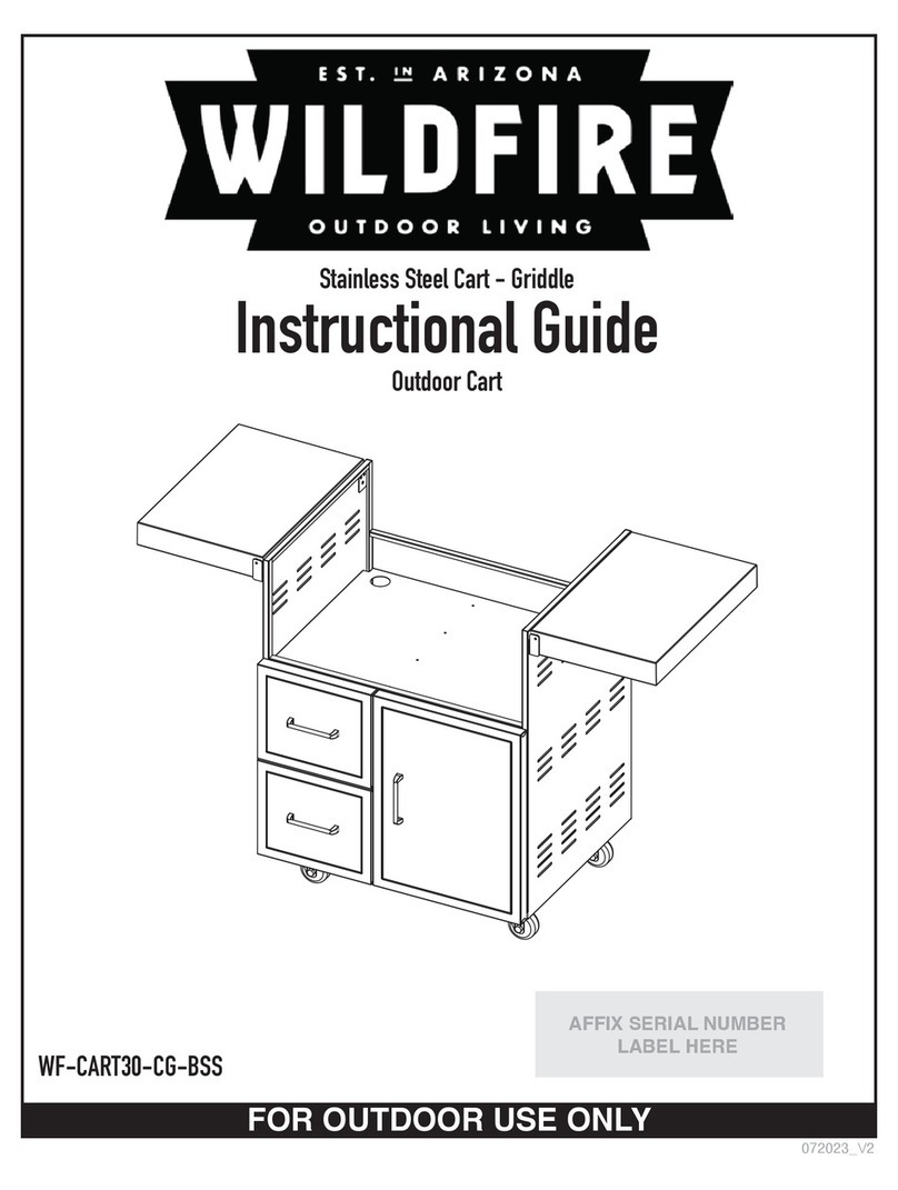 Wildfire WF-CART30-CG-BSS Instructional guide