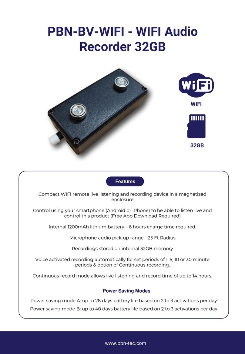 PBN PBN-BV-WIFI manual